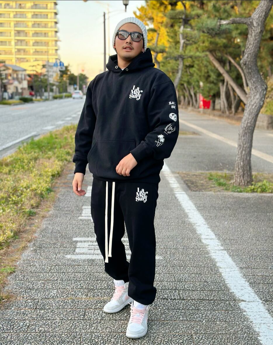 Multi Logo sweat pants 秋服先行予約