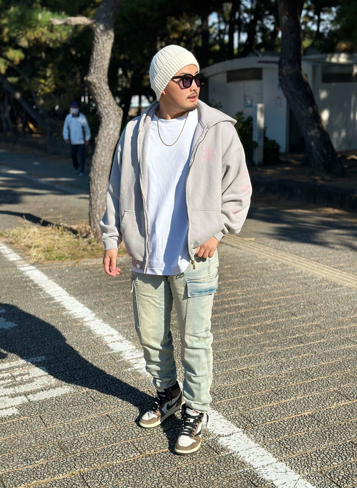 Cargo Denim Pants