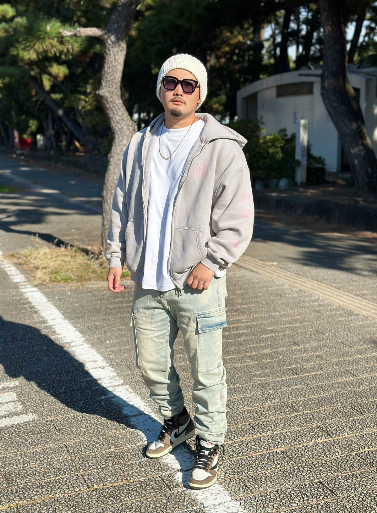 Cargo Denim Pants
