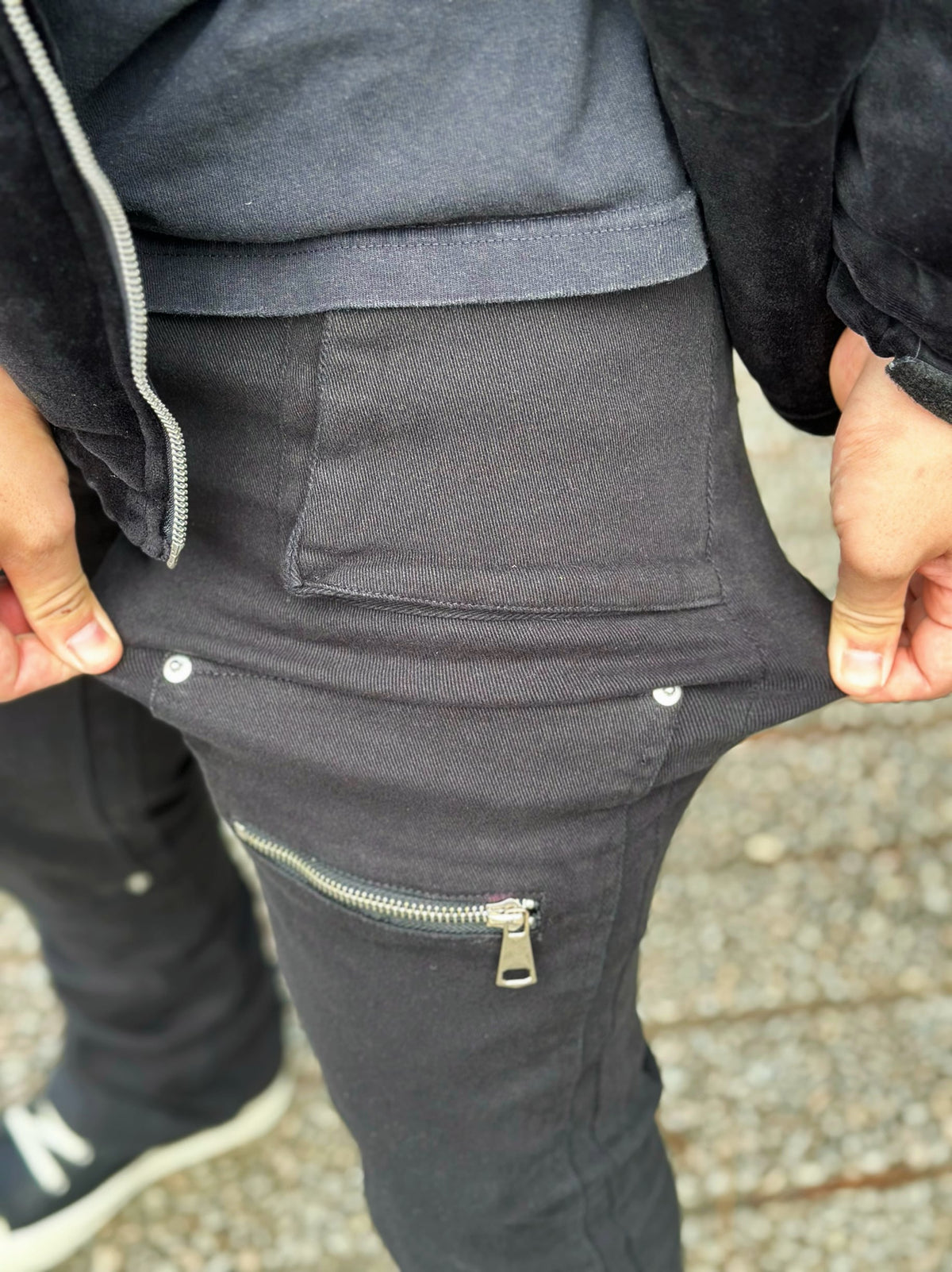 Edge Style Flare Cargo Pants