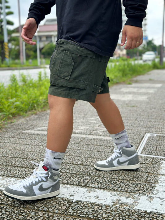 Tie Dye Cargo Shorts
