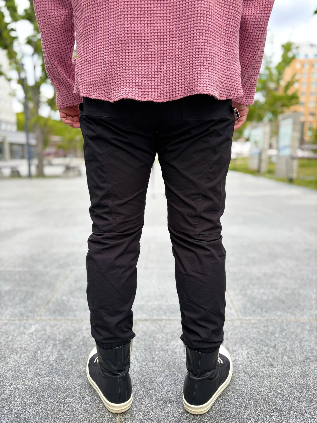 Multi-zipper Cargo pants