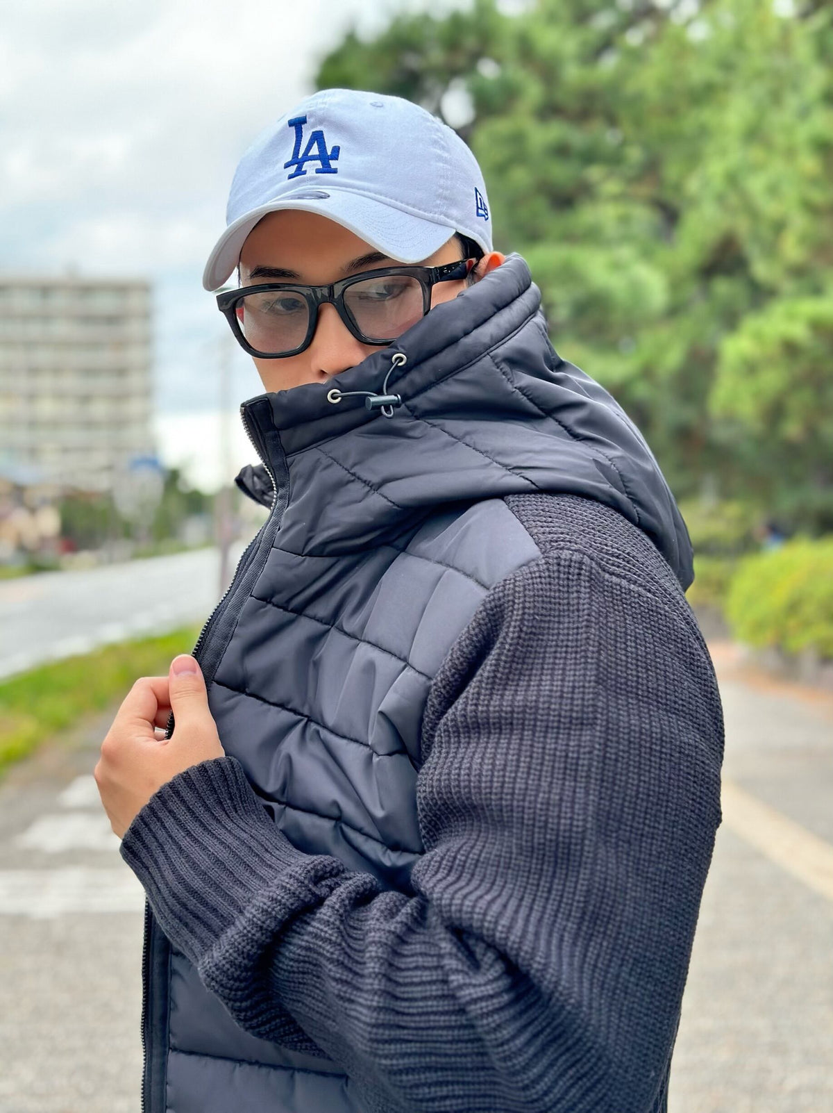 Luxury knit jacket