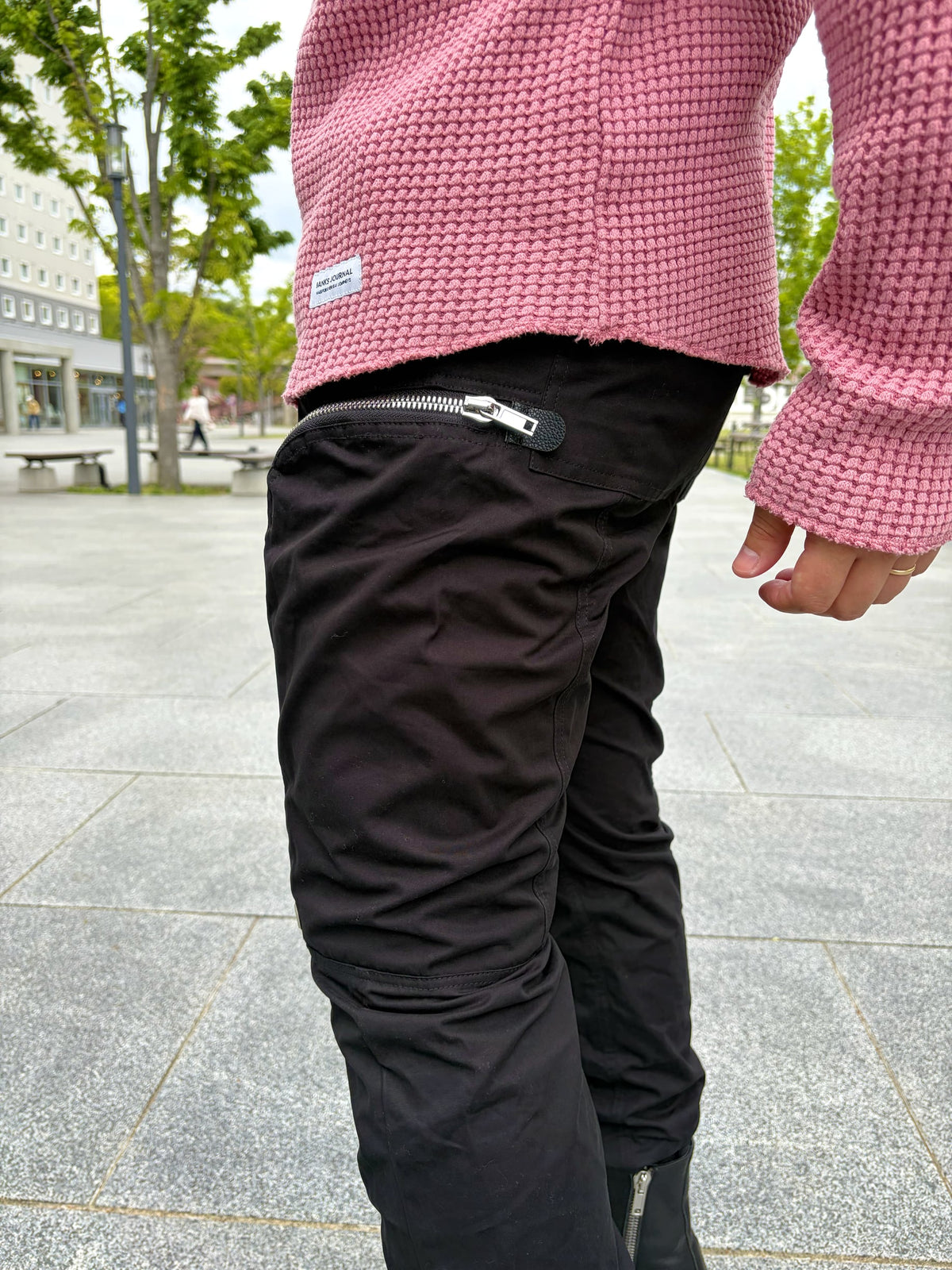 Multi-zipper Cargo pants
