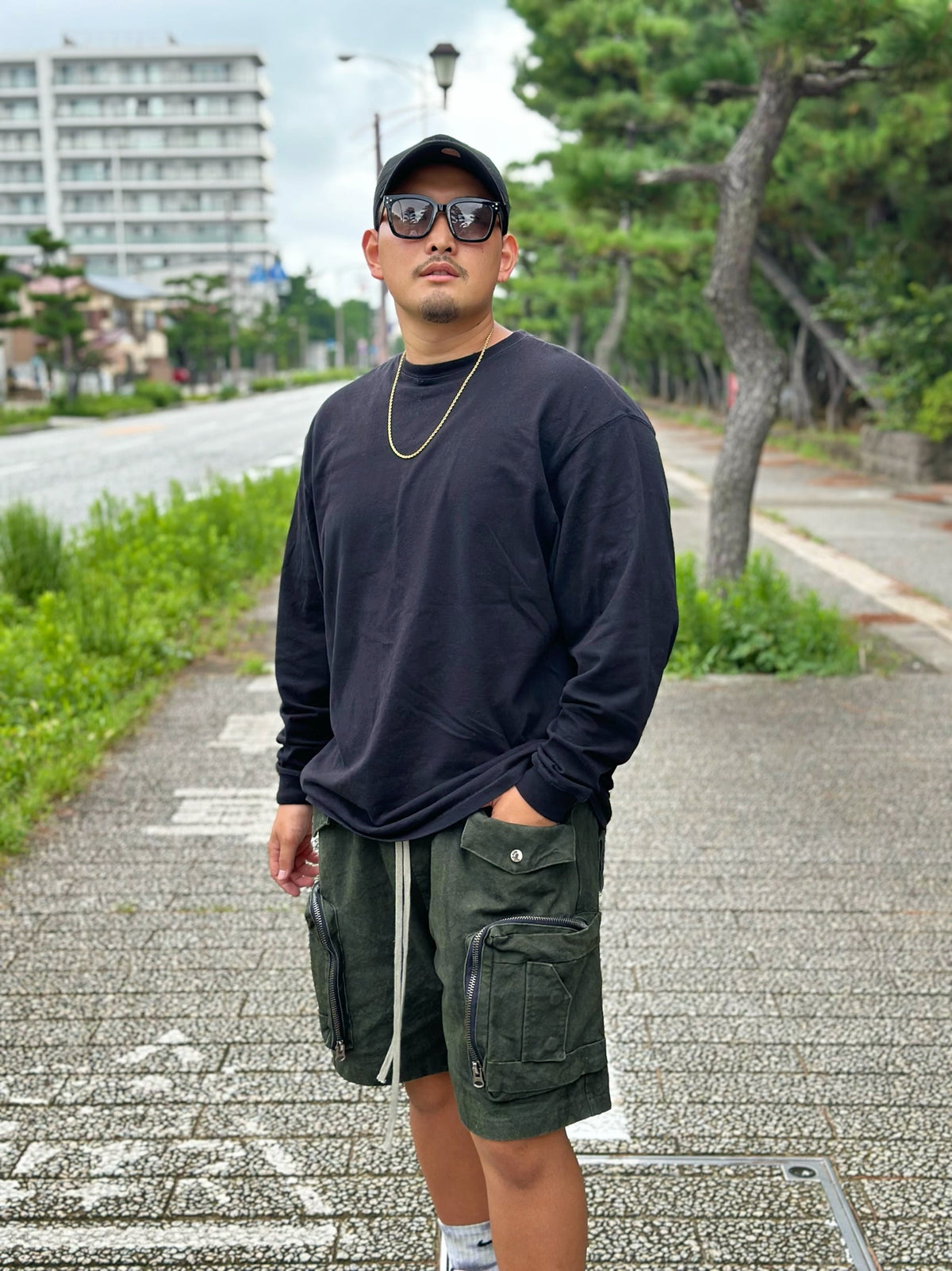 Tie Dye Cargo Shorts