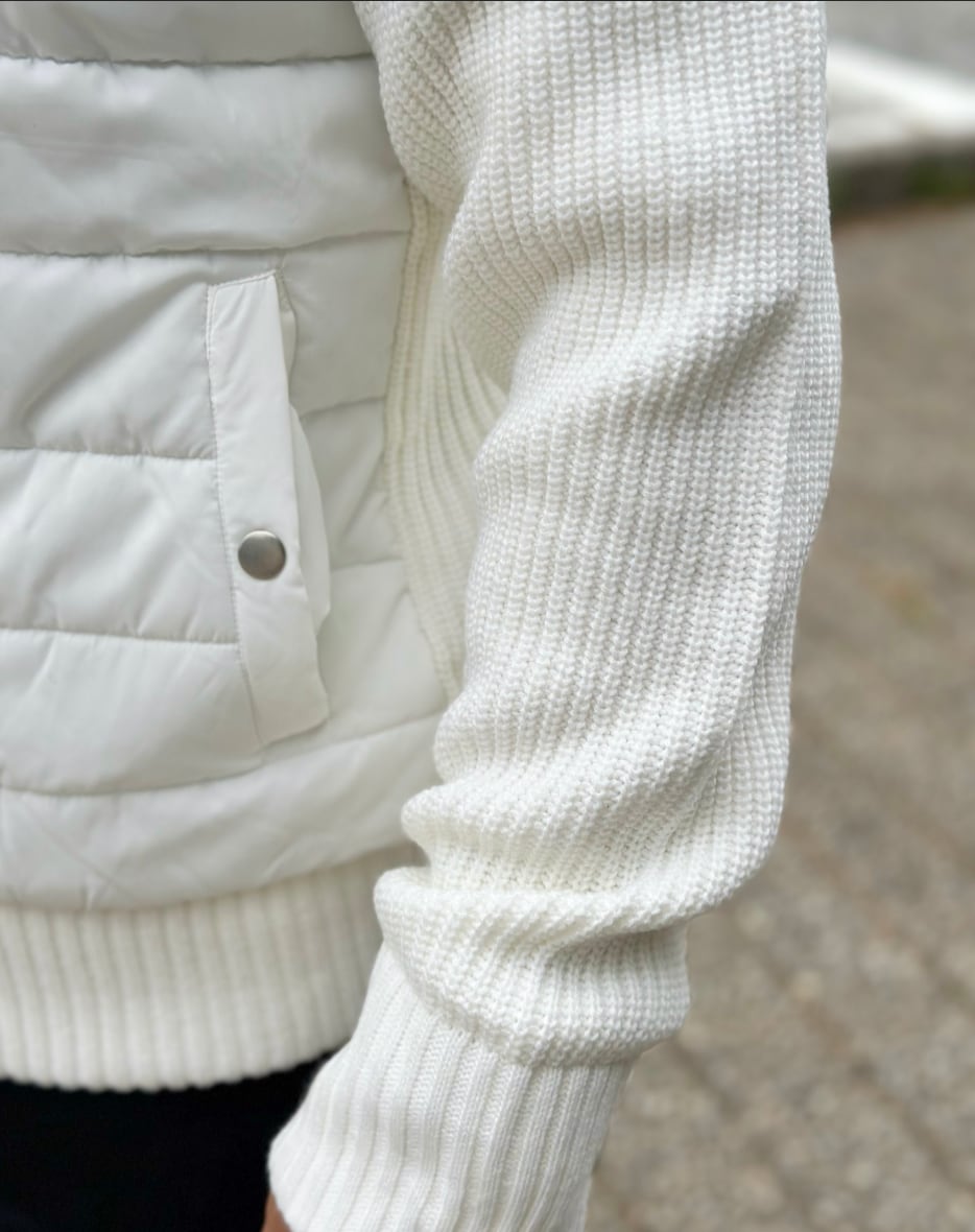 Luxury knit jacket