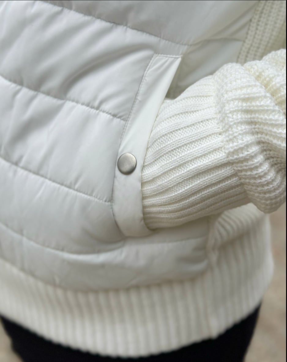 Luxury knit jacket