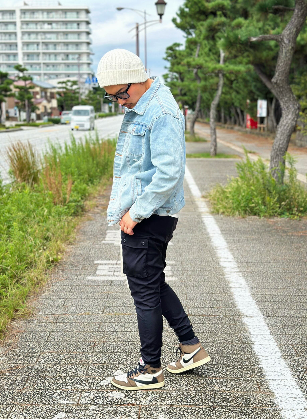 Damage Denim Jacket