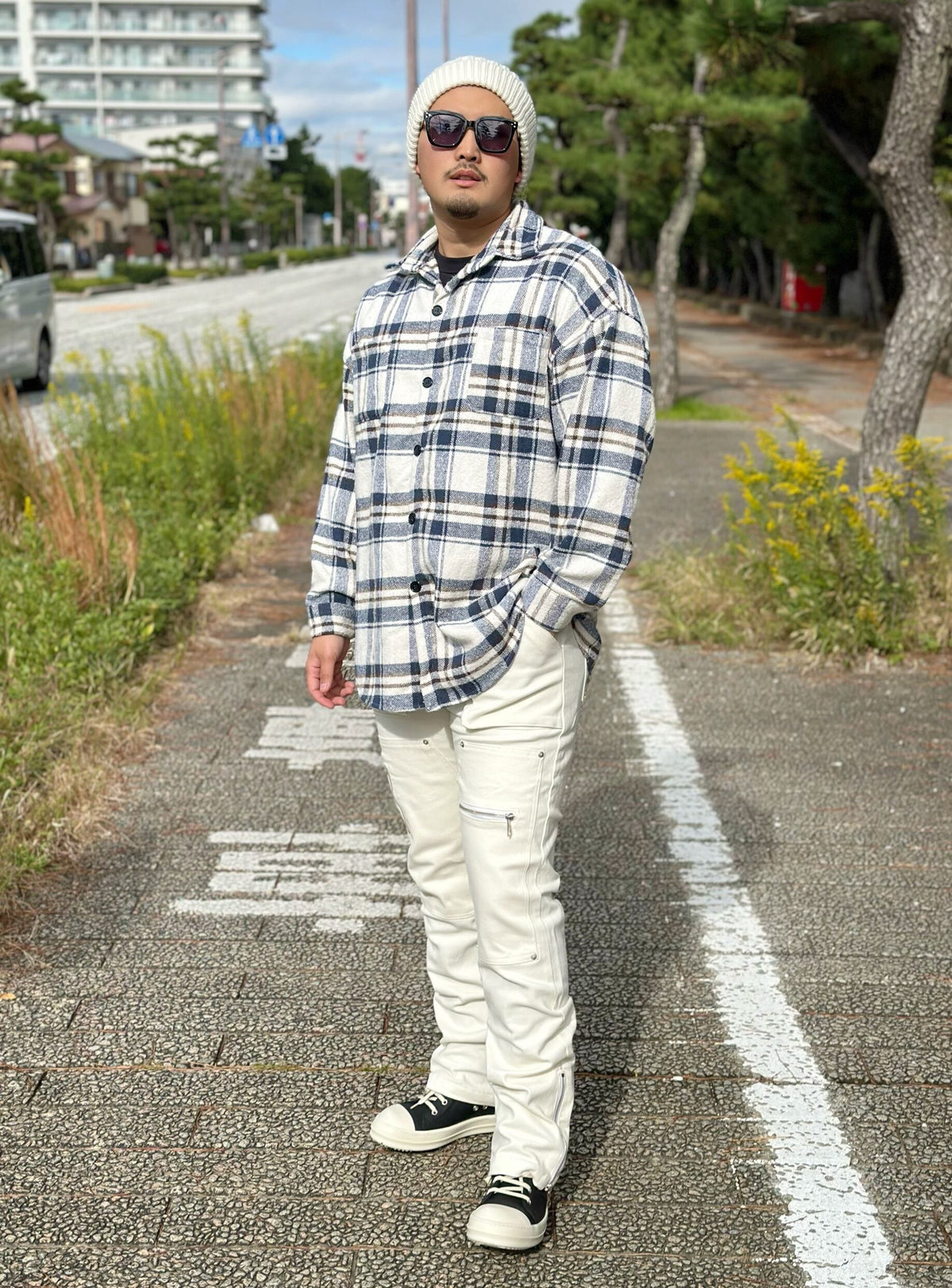 Edge Style Flare Cargo Pants