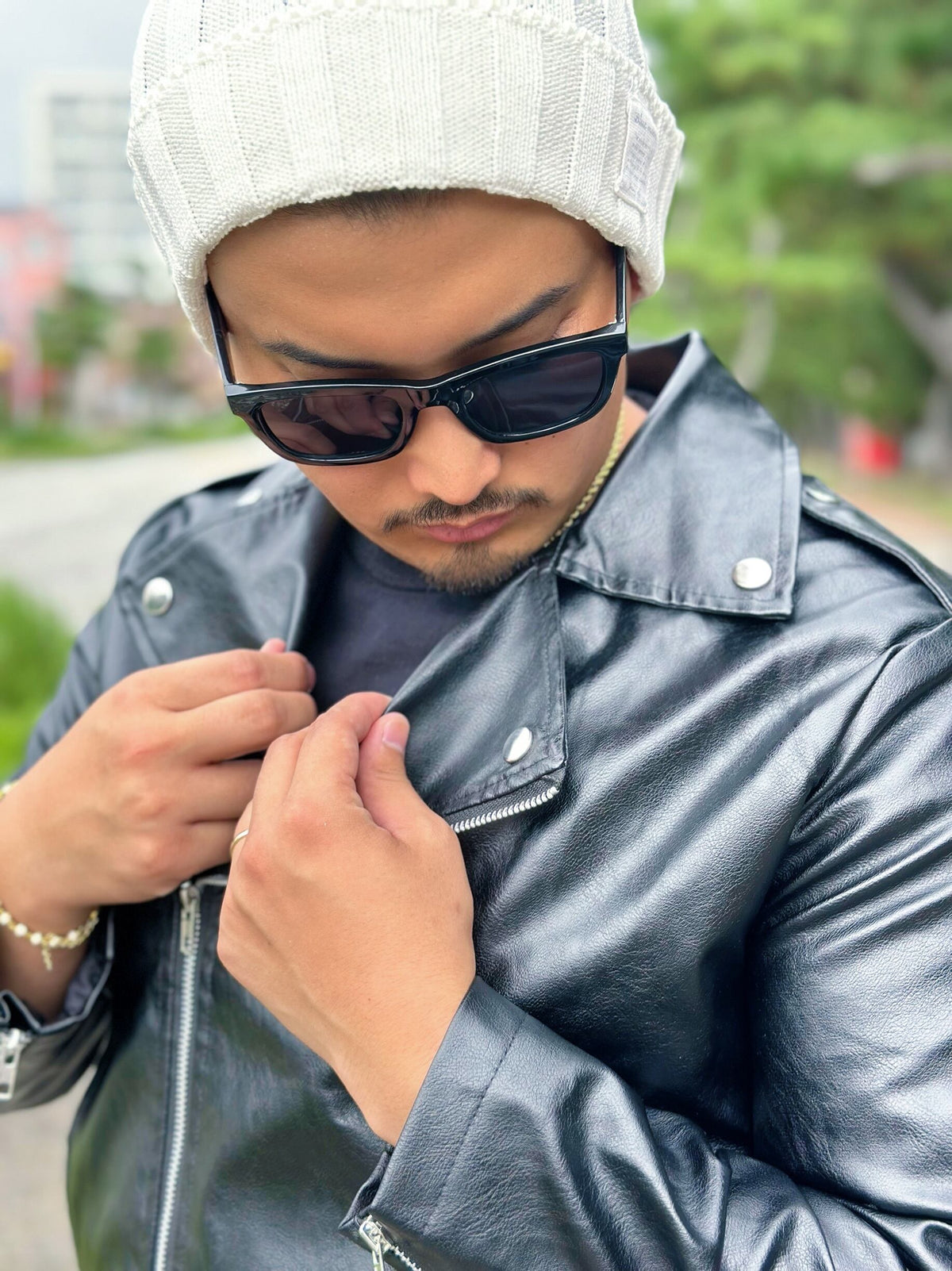 Luxury PU leather Jacket