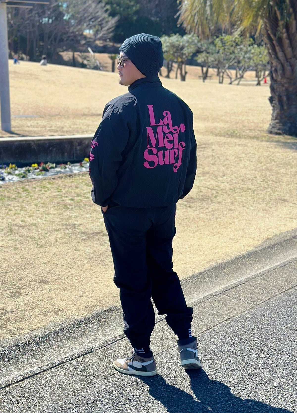 Multi Logo nylon Pants 秋服先行予約