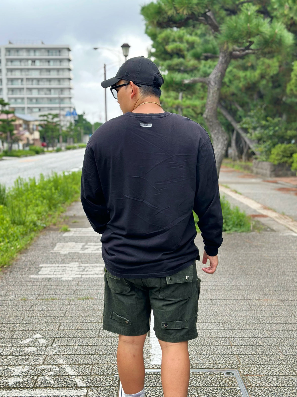 Tie Dye Cargo Shorts