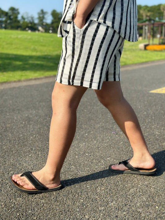 [即日発送]Sand Stripe Easy Shorts