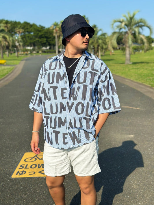 Graffiti Stripe Overshirt