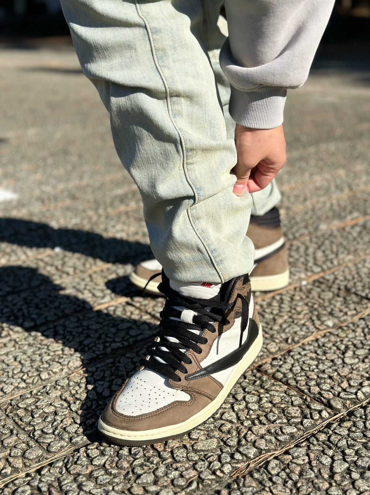 Cargo Denim Pants