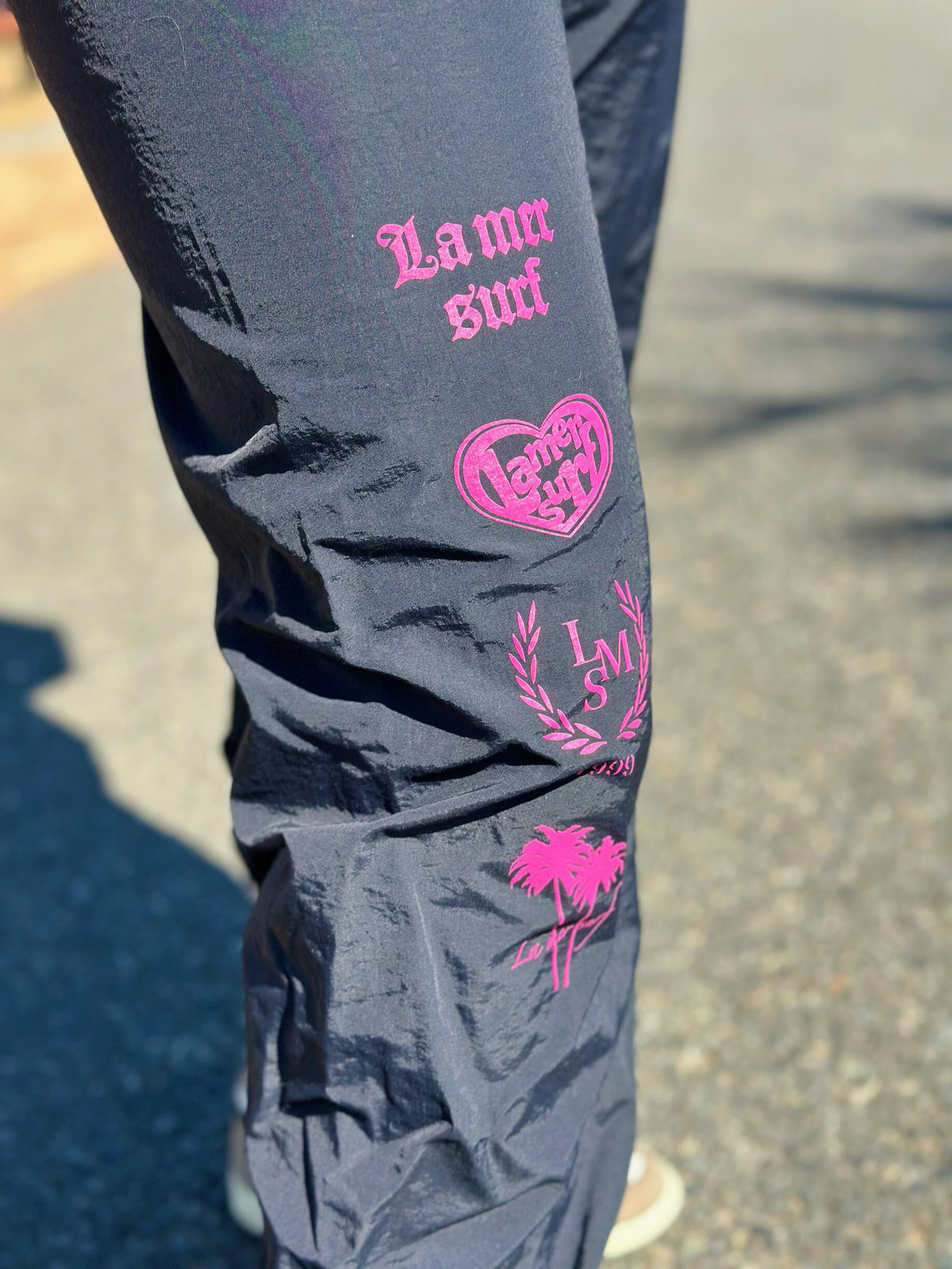 Multi Logo nylon Pants 秋服先行予約