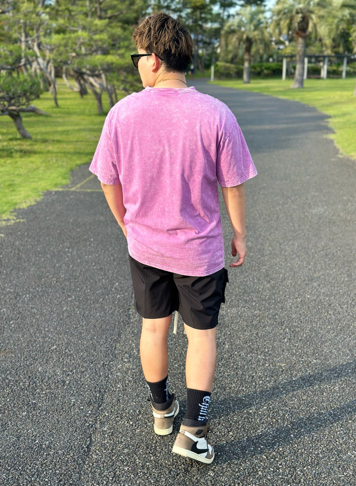 Nylon Cargo Shorts