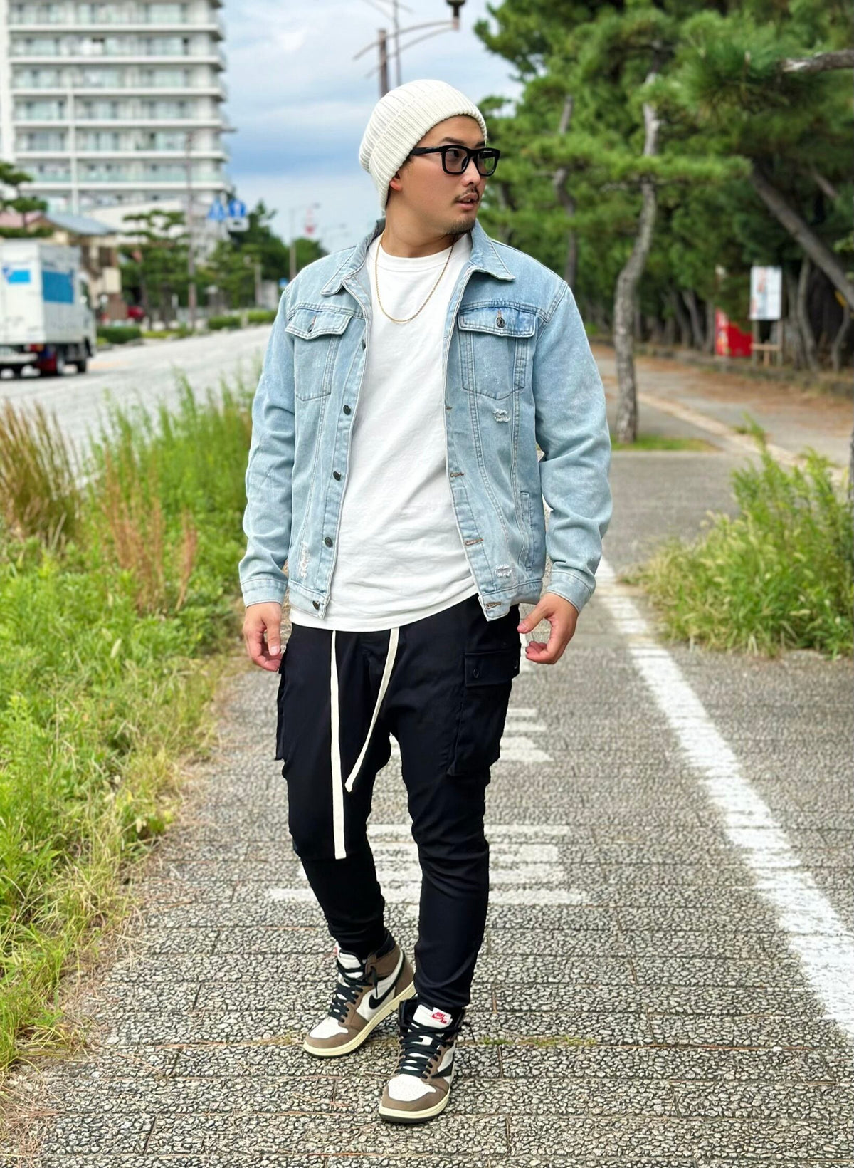 Damage Denim Jacket