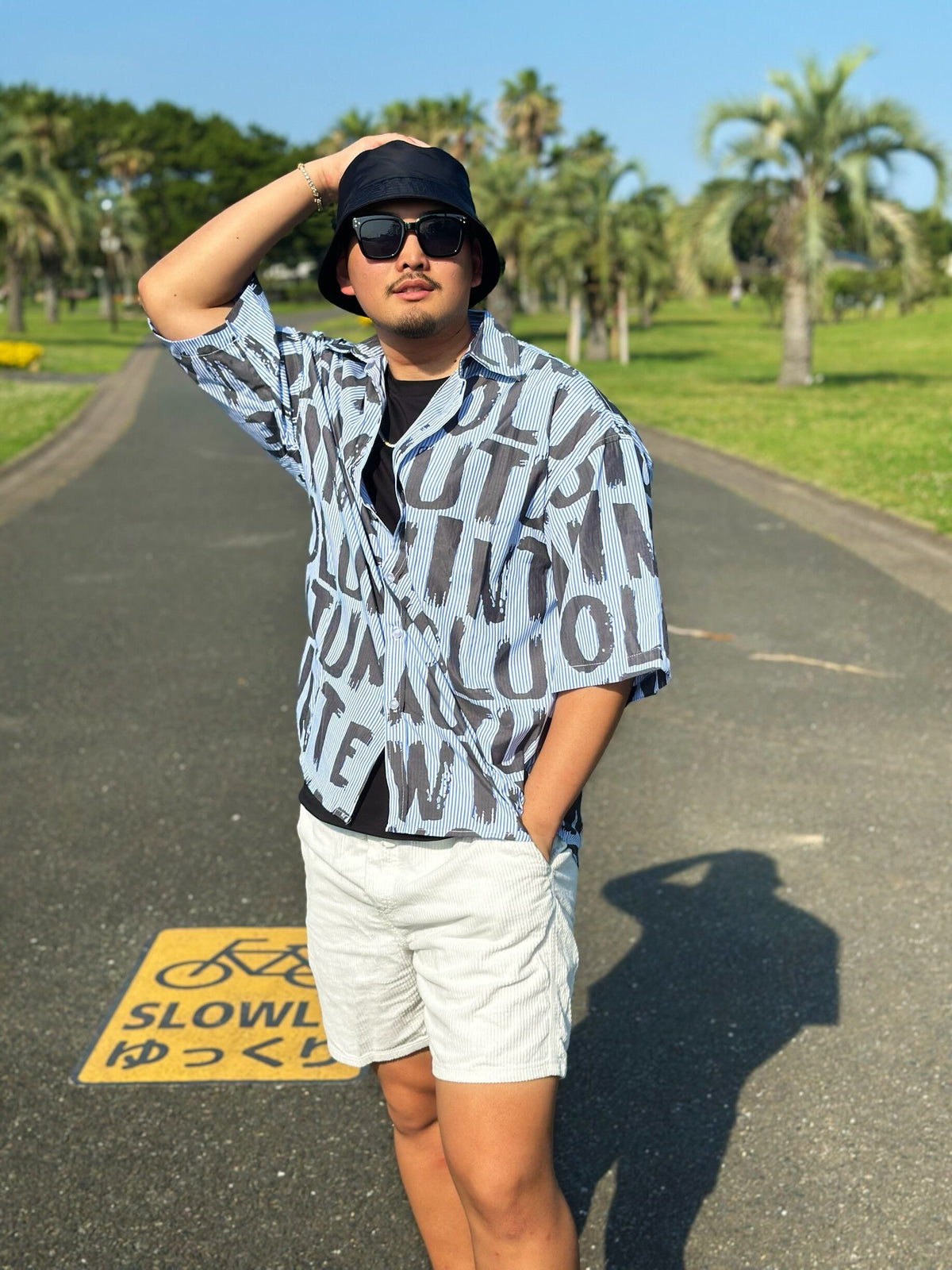 Graffiti Stripe Overshirt