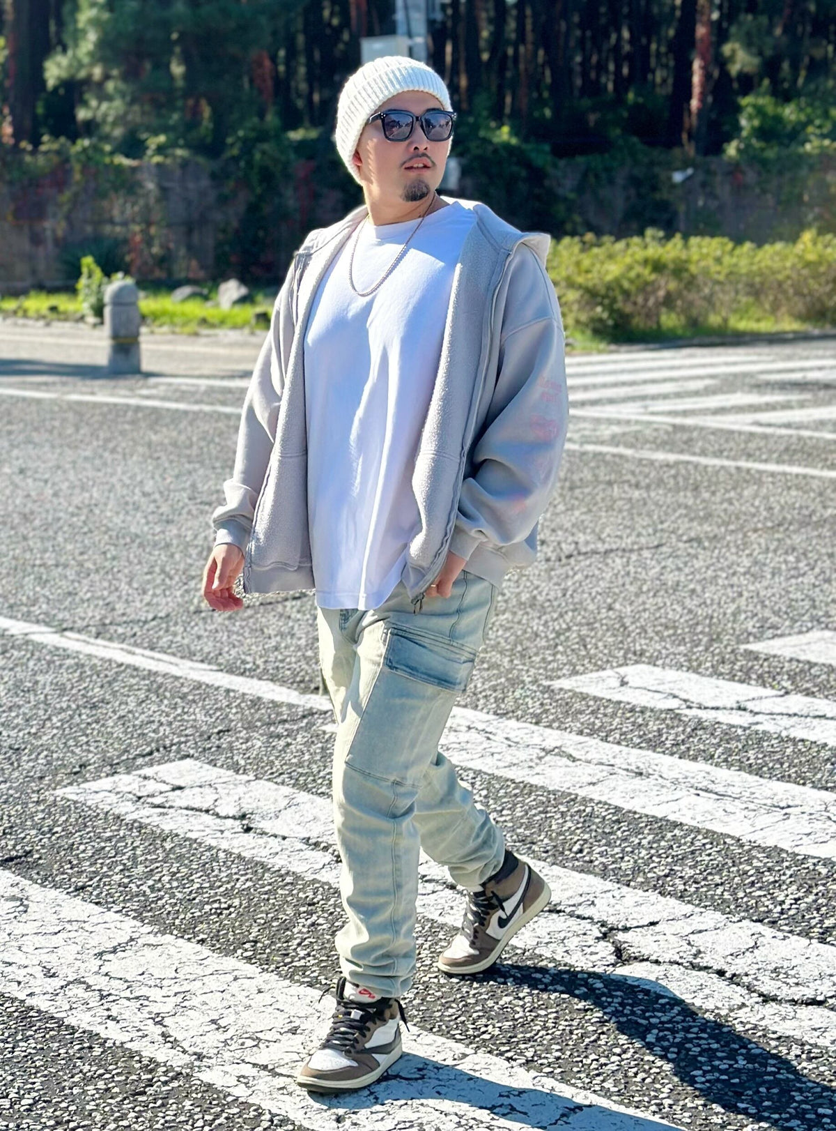 Cargo Denim Pants