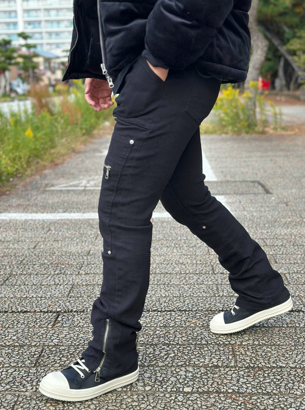 Edge Style Flare Cargo Pants