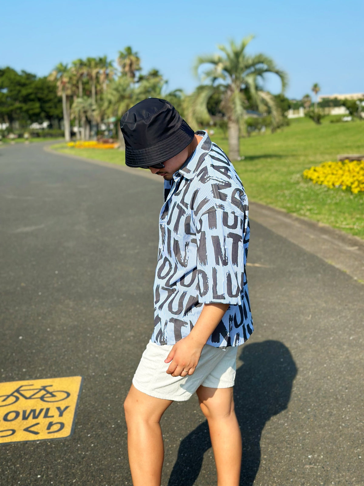 Graffiti Stripe Overshirt