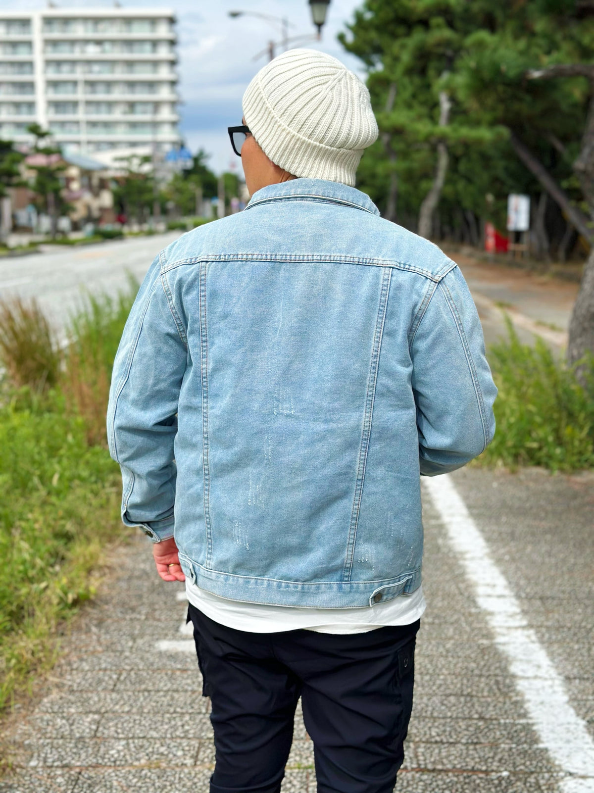 Damage Denim Jacket