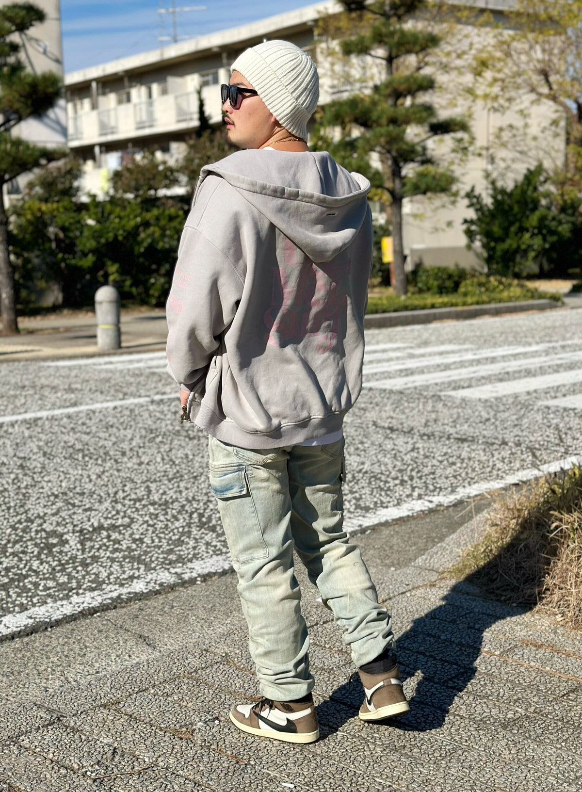 Cargo Denim Pants