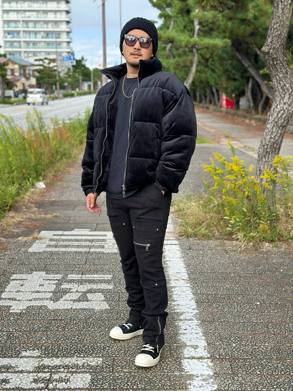 Edge Style Flare Cargo Pants