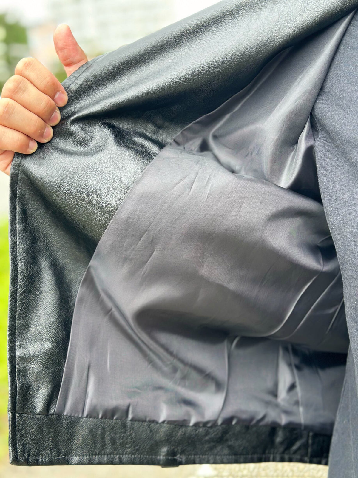 Luxury PU leather Jacket
