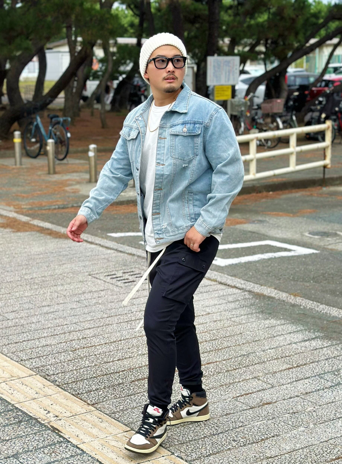 Damage Denim Jacket