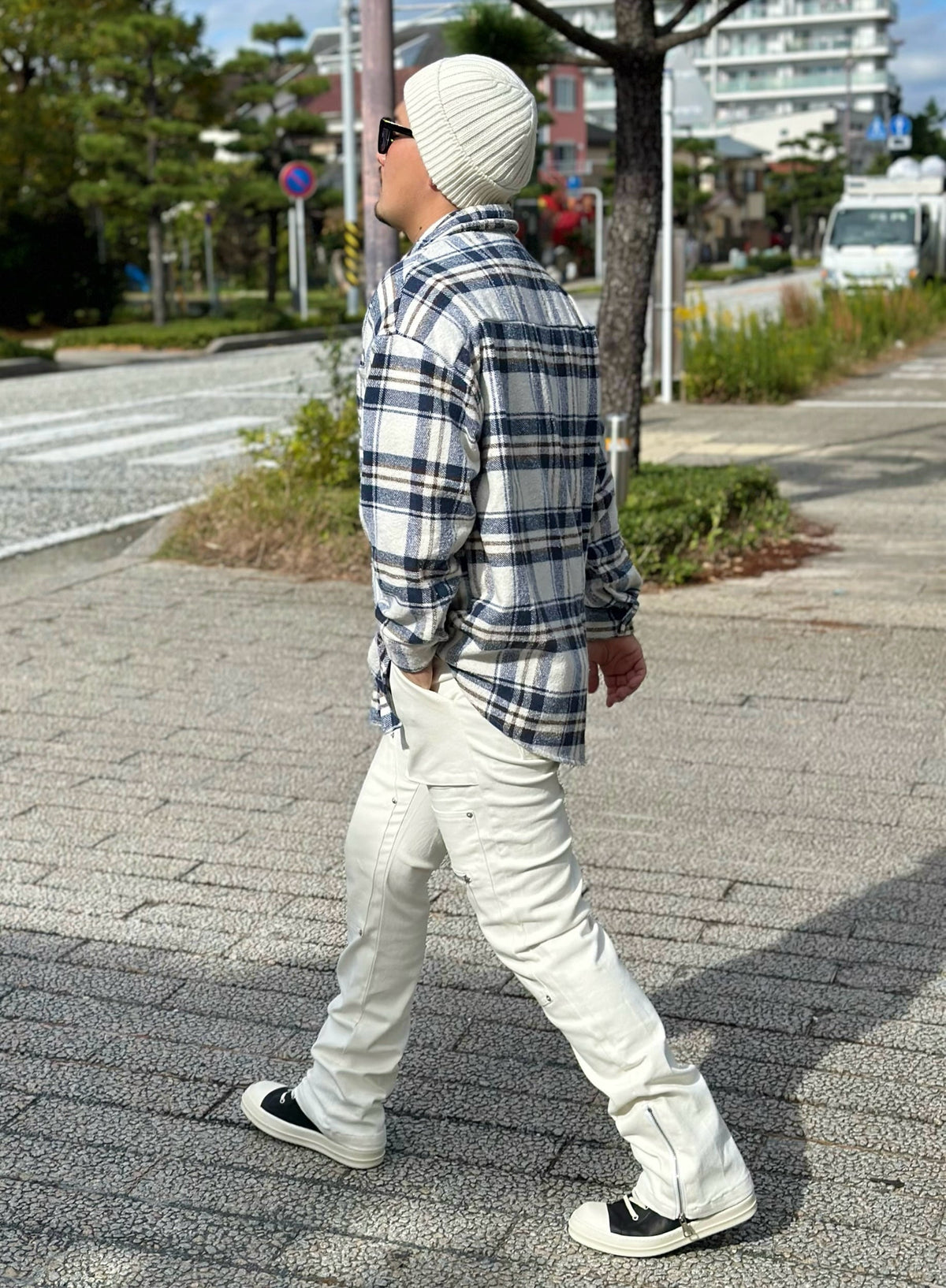 Edge Style Flare Cargo Pants