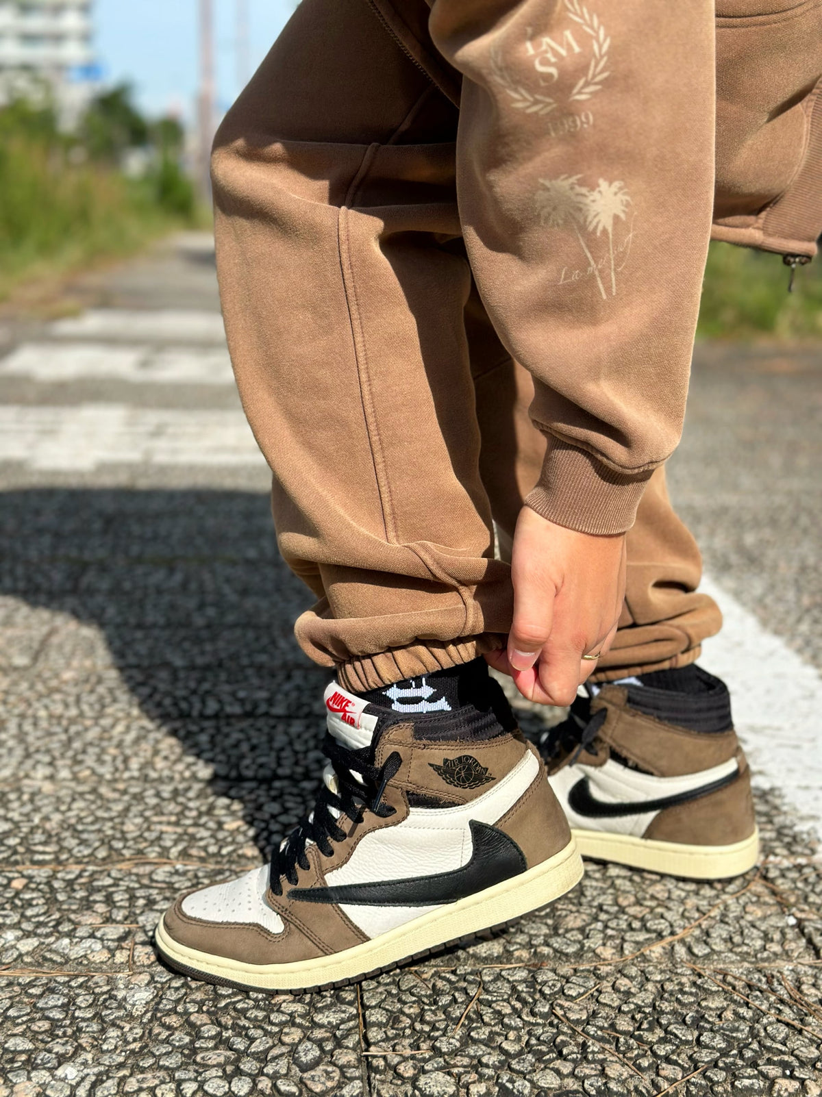 Multi Logo Vintage Sweat Pants (フーディー別売り)