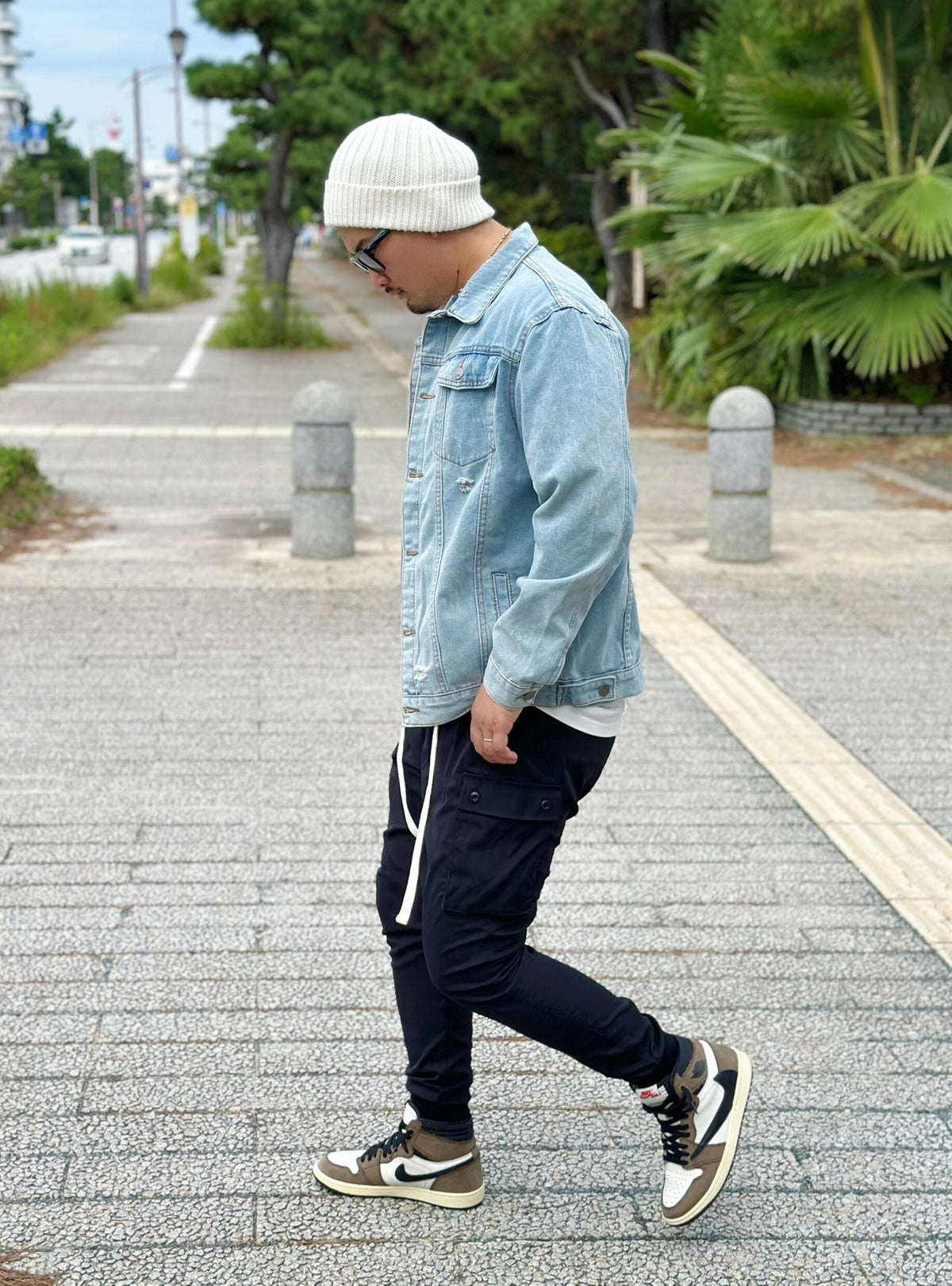 Damage Denim Jacket