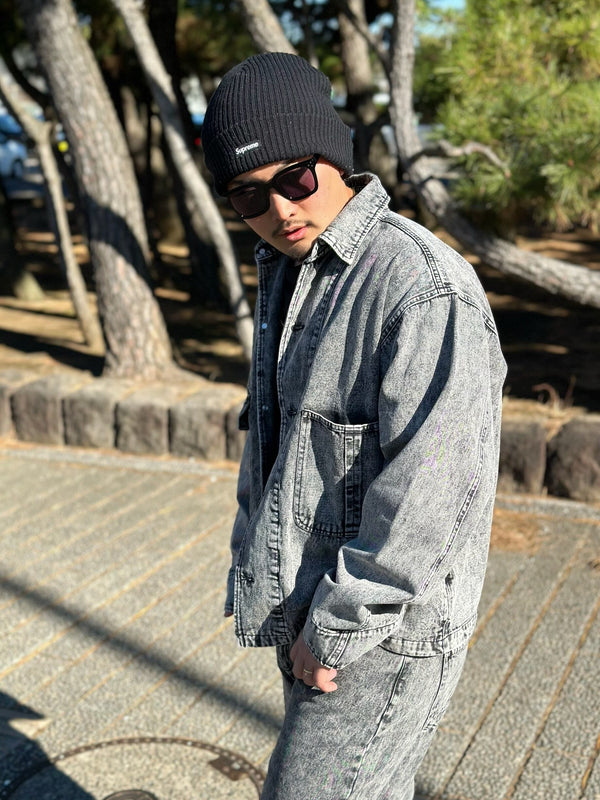 Chemical Wash Denim Shirt