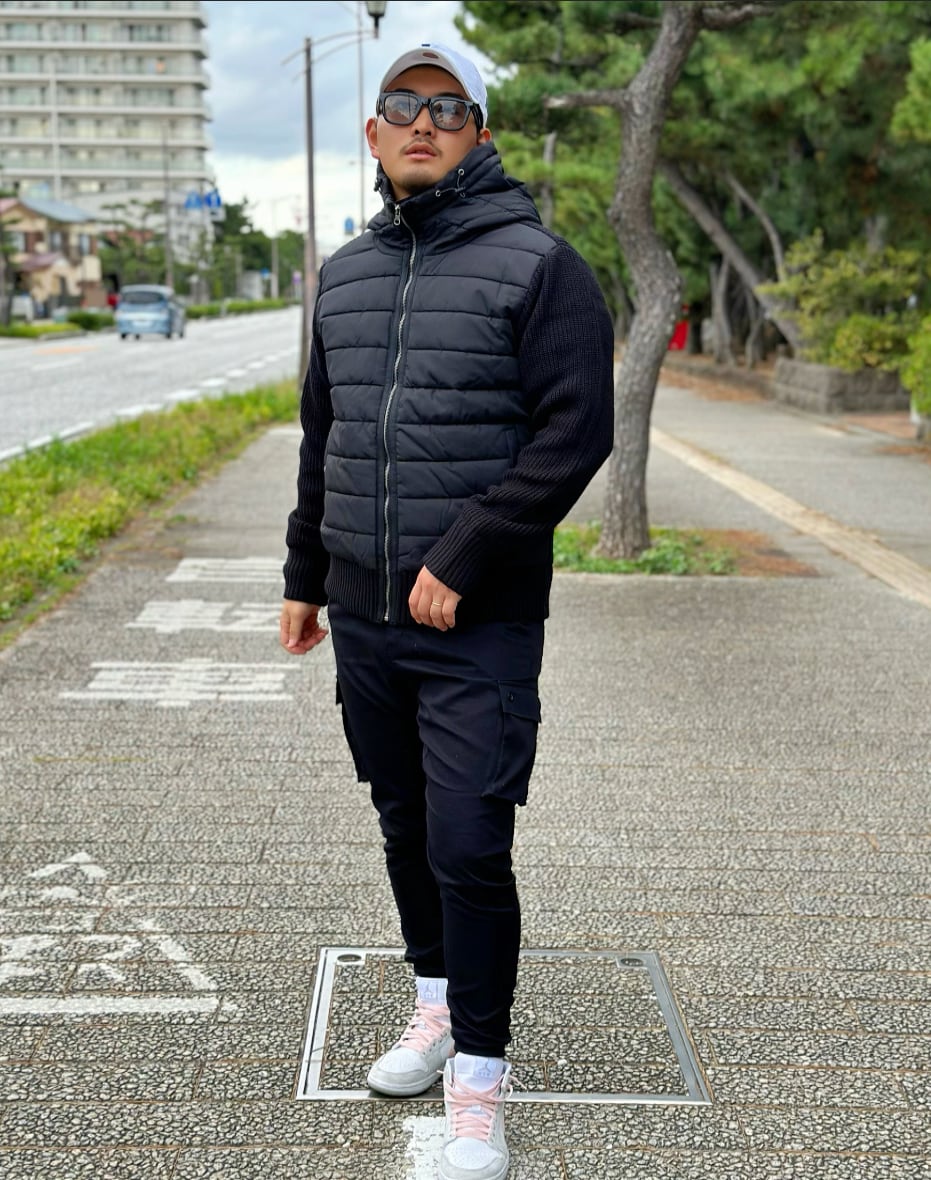 Luxury knit jacket