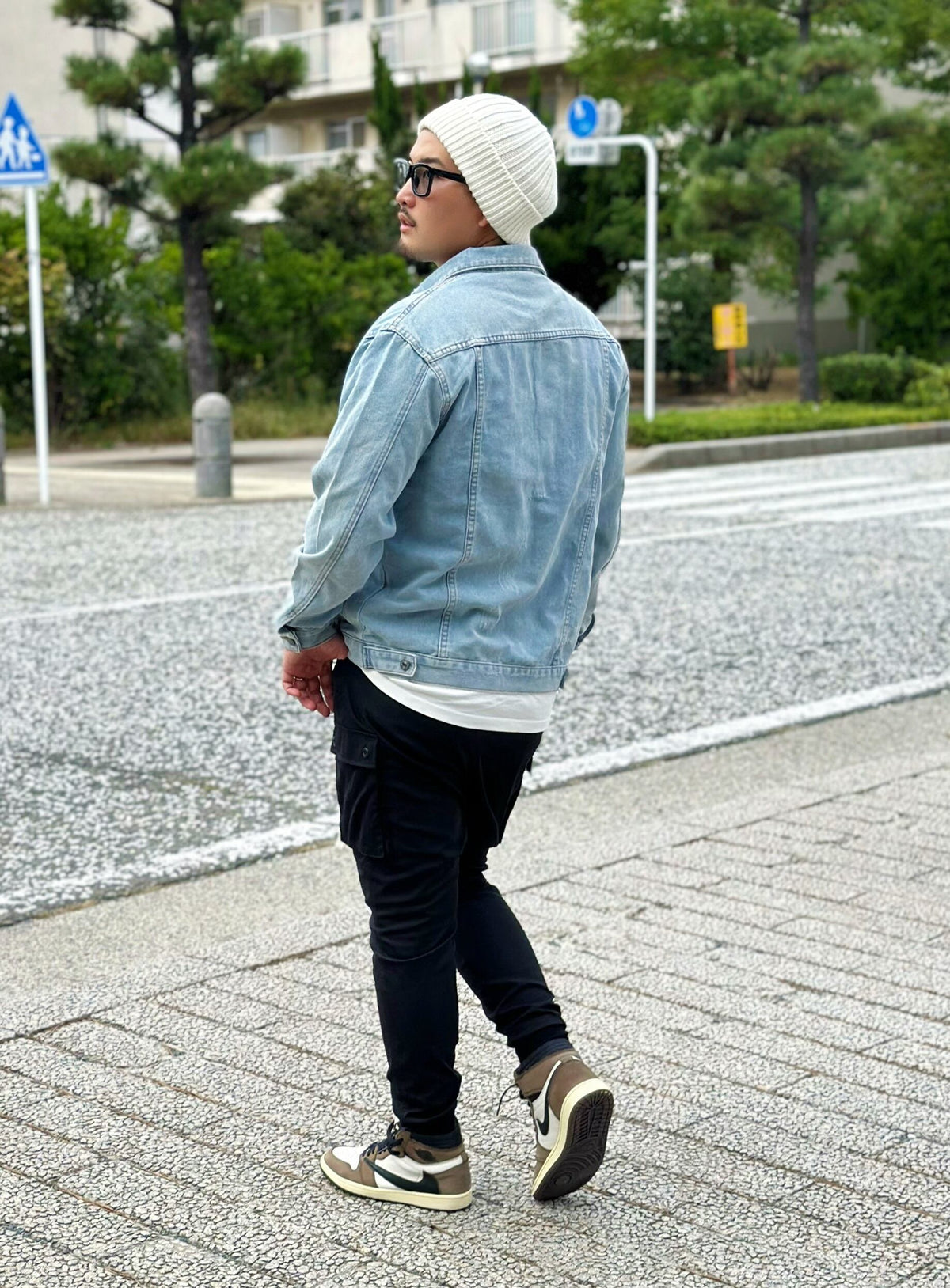 Damage Denim Jacket