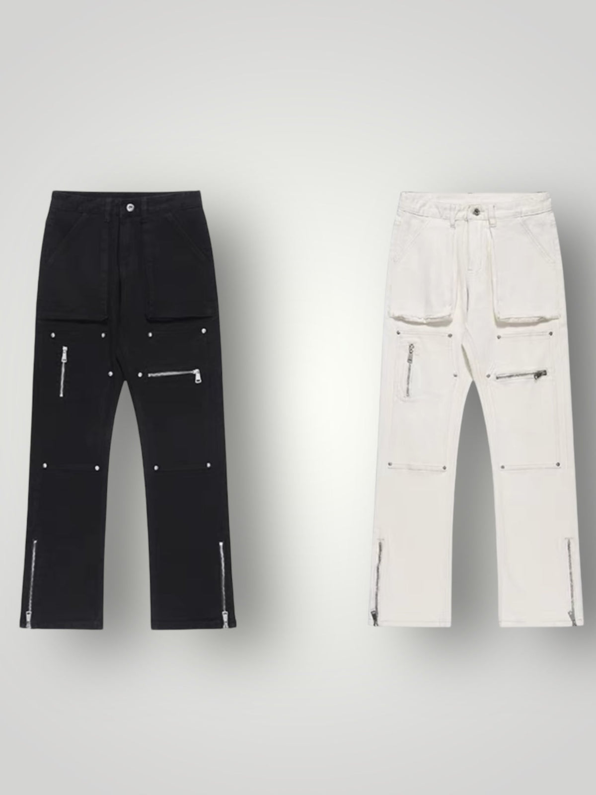 Edge Style Flare Cargo Pants