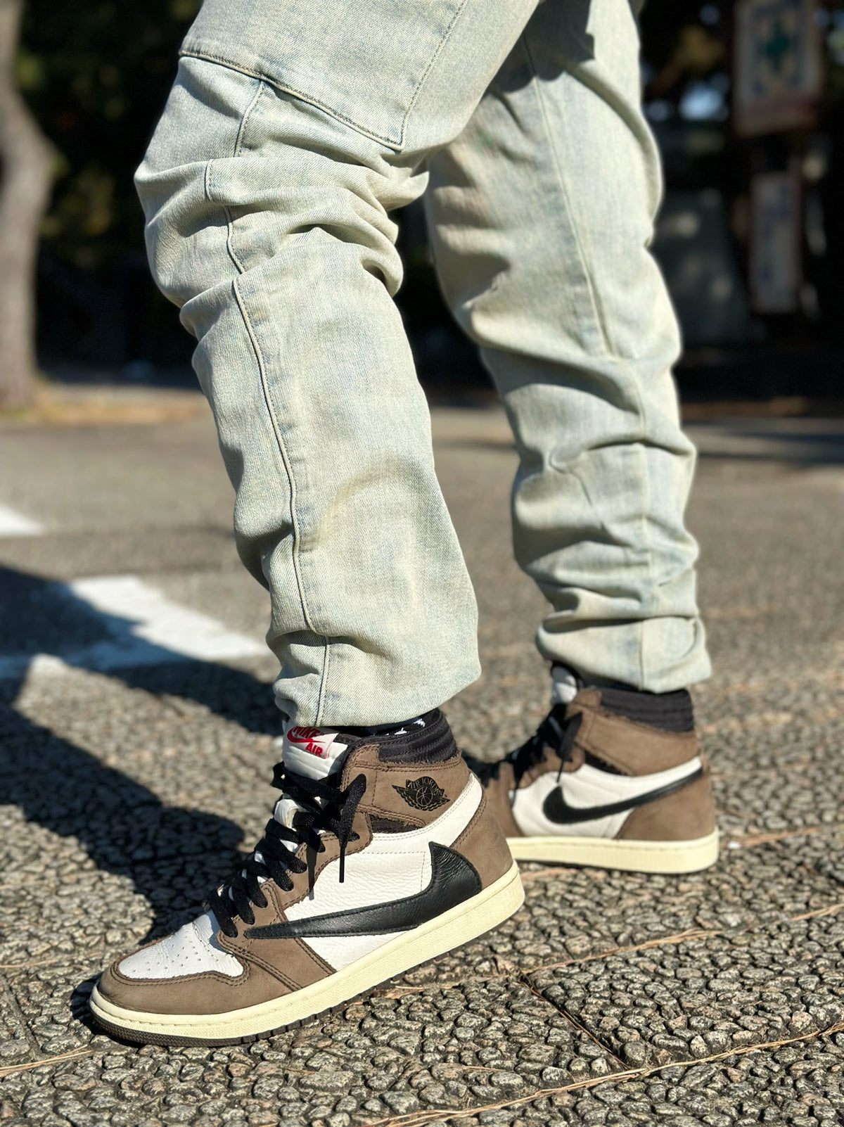 Cargo Denim Pants