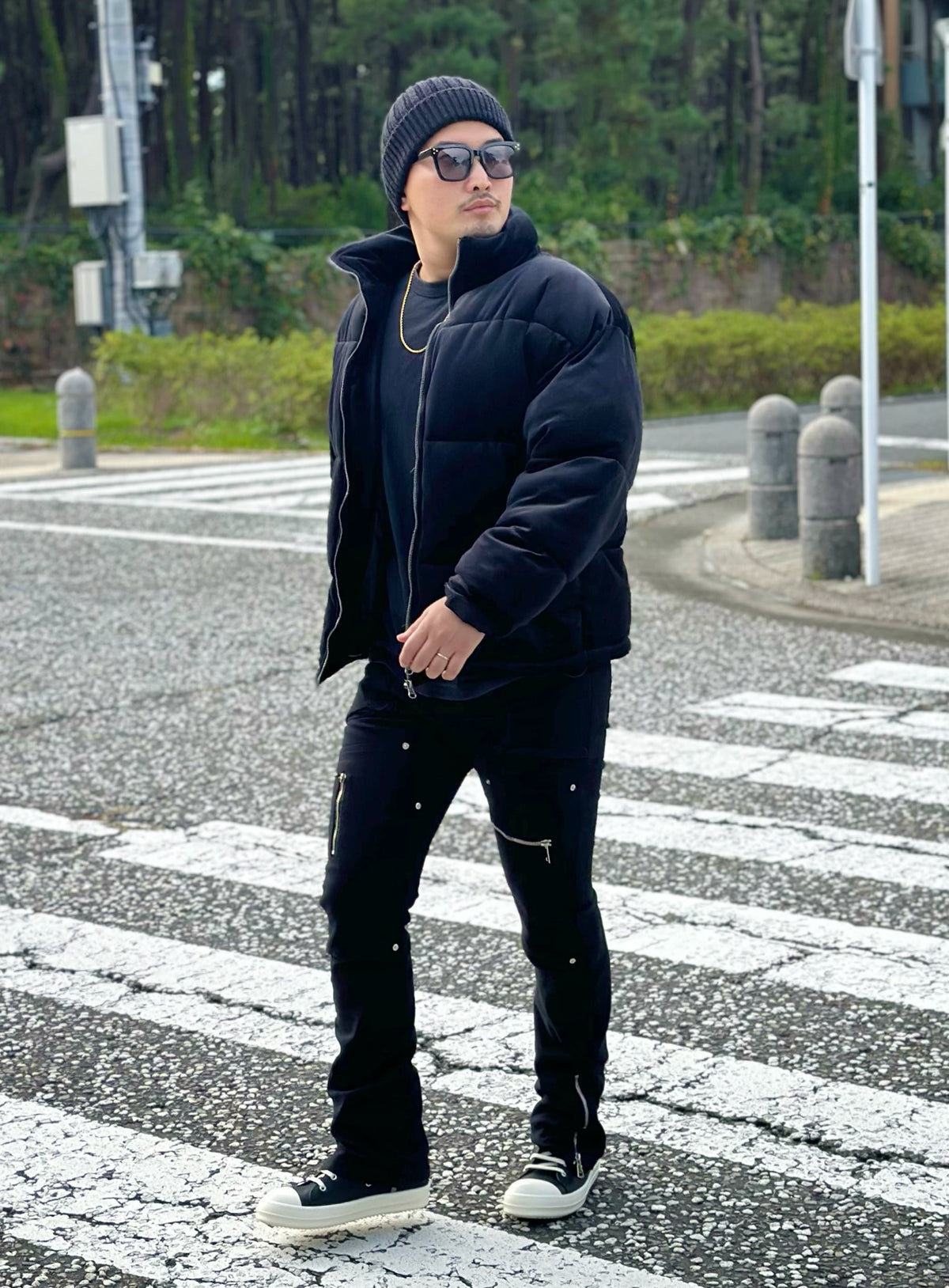 Edge Style Flare Cargo Pants