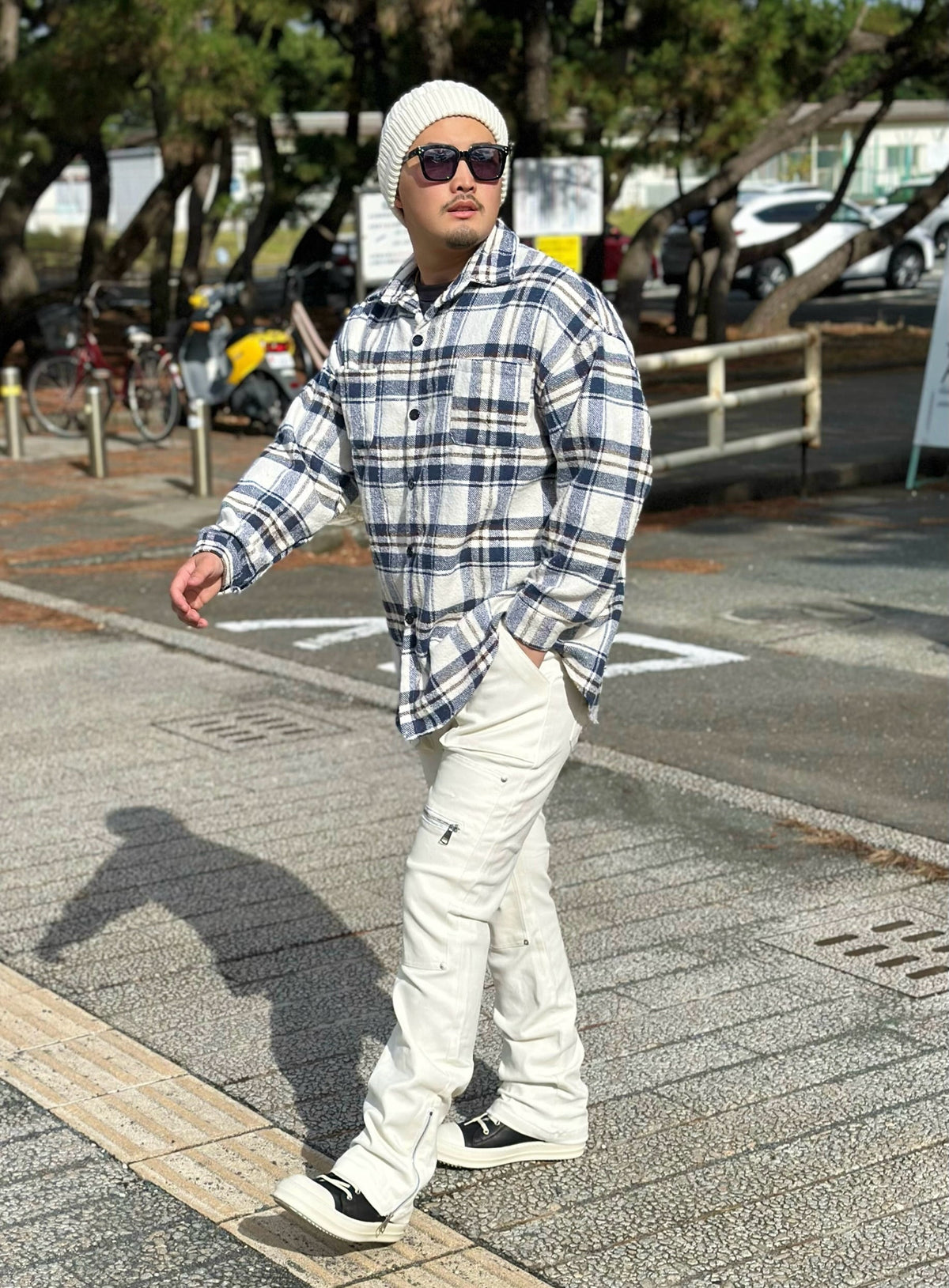 Edge Style Flare Cargo Pants