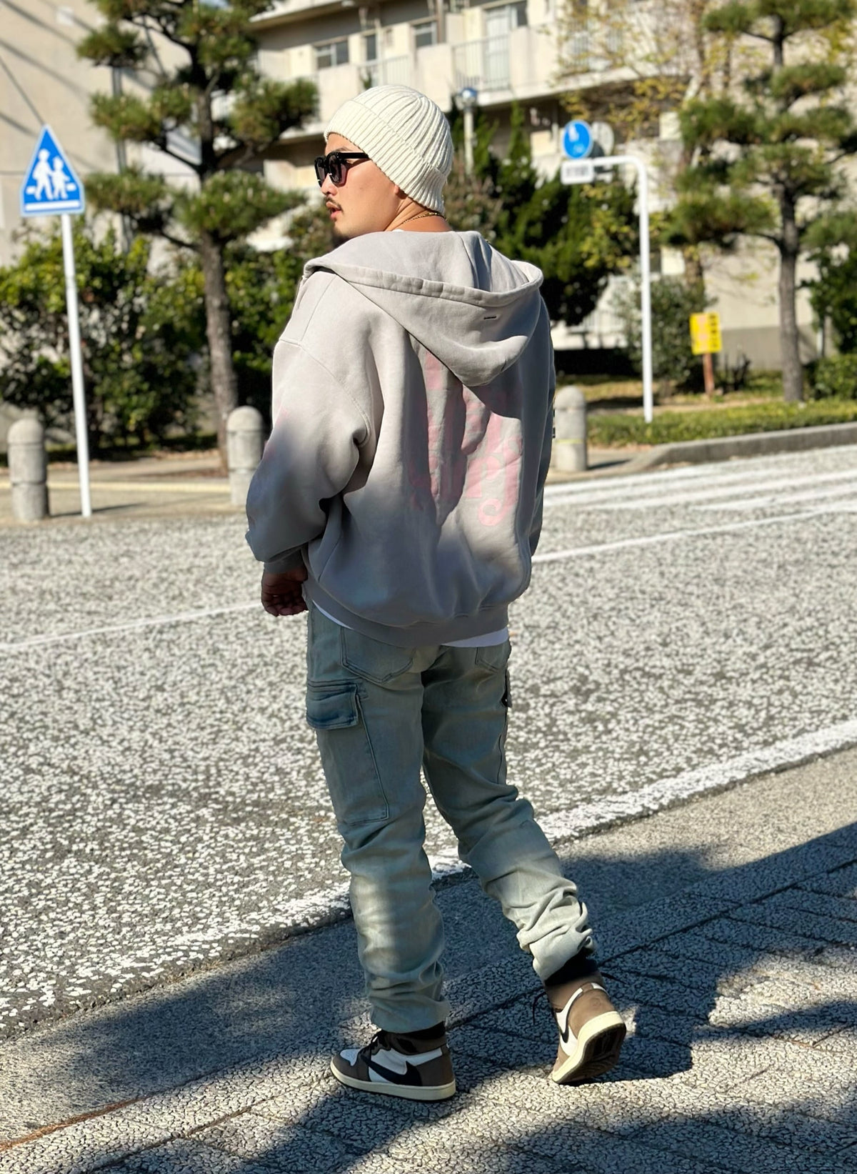 Cargo Denim Pants
