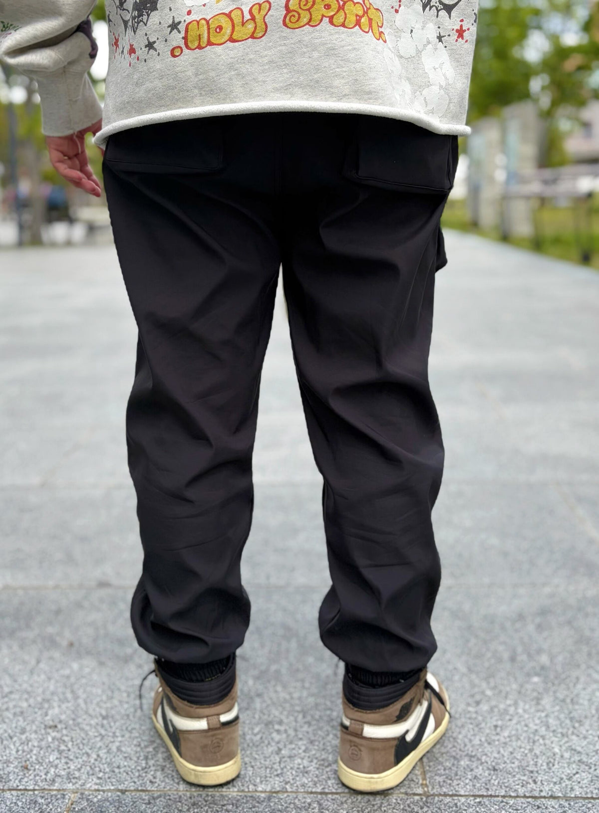 Nylon Cargo Pants
