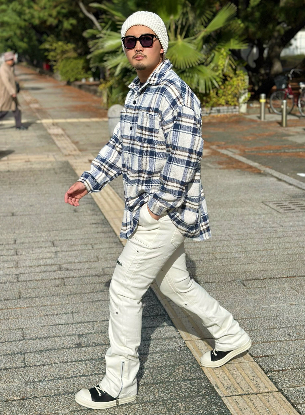 Edge Style Flare Cargo Pants