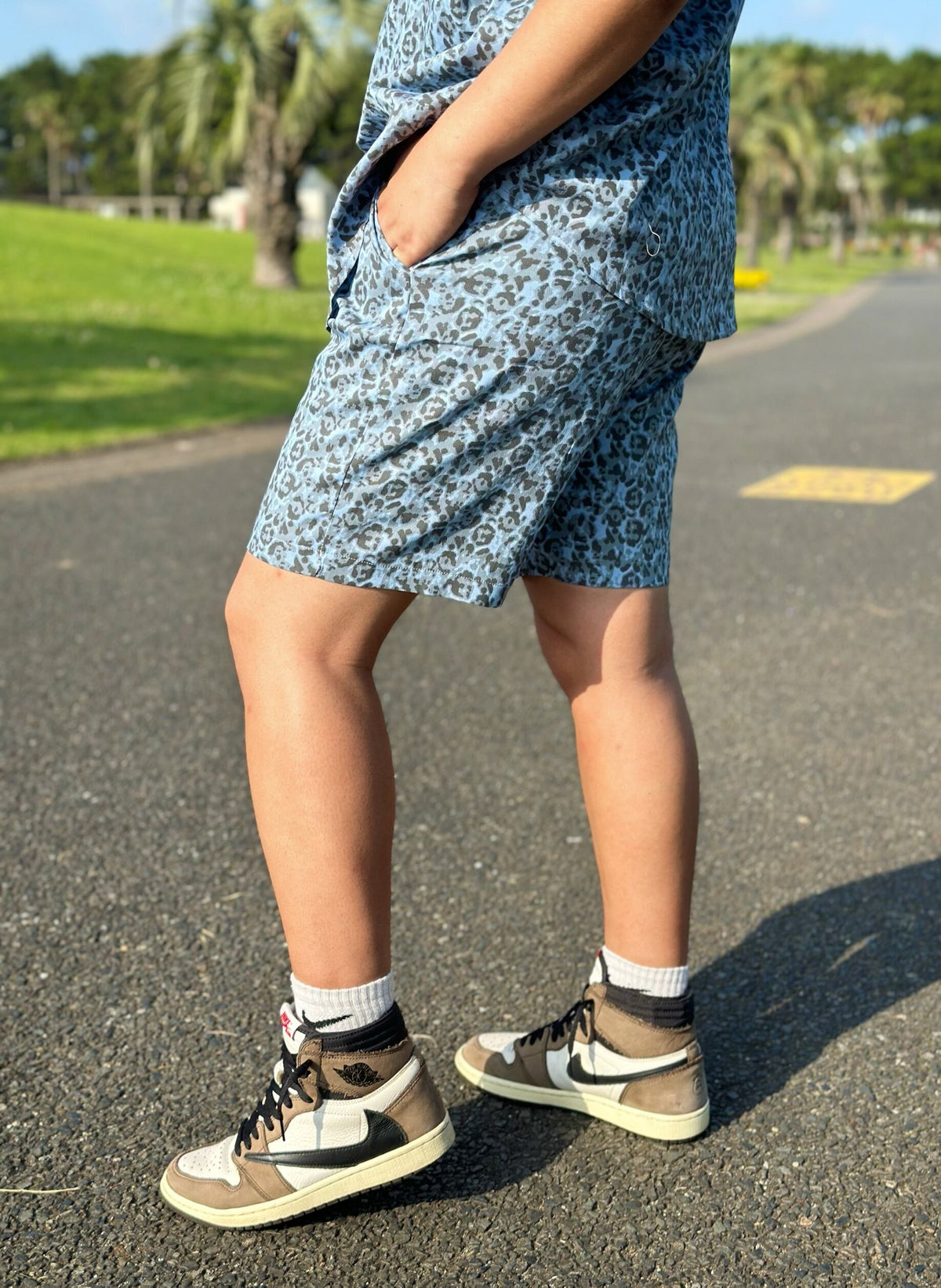 Leopard Resort Shorts