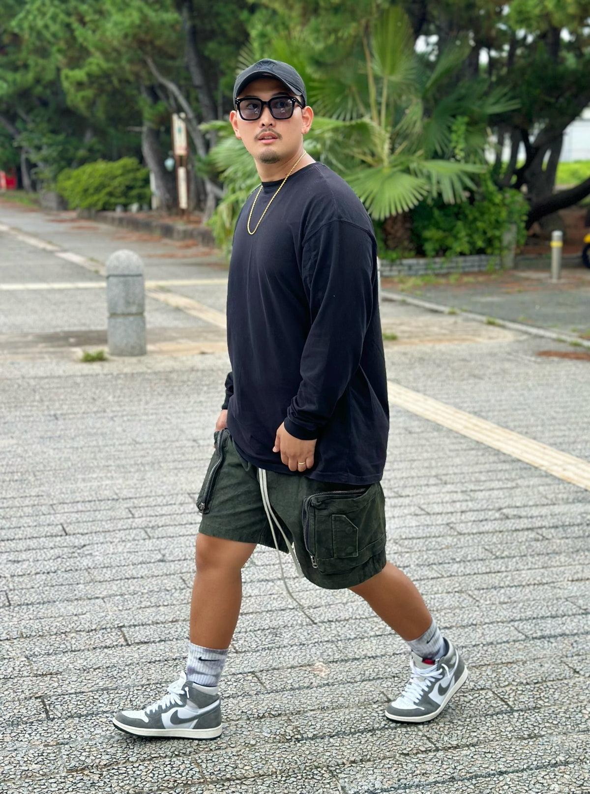 Tie Dye Cargo Shorts