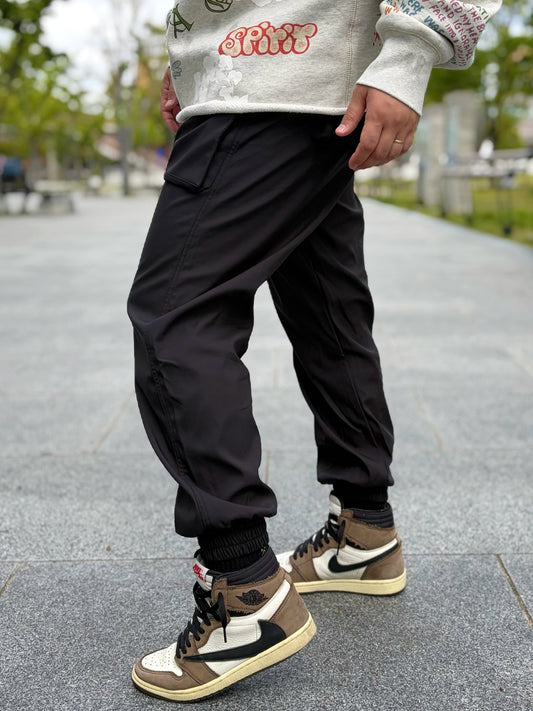 Nylon Cargo Pants