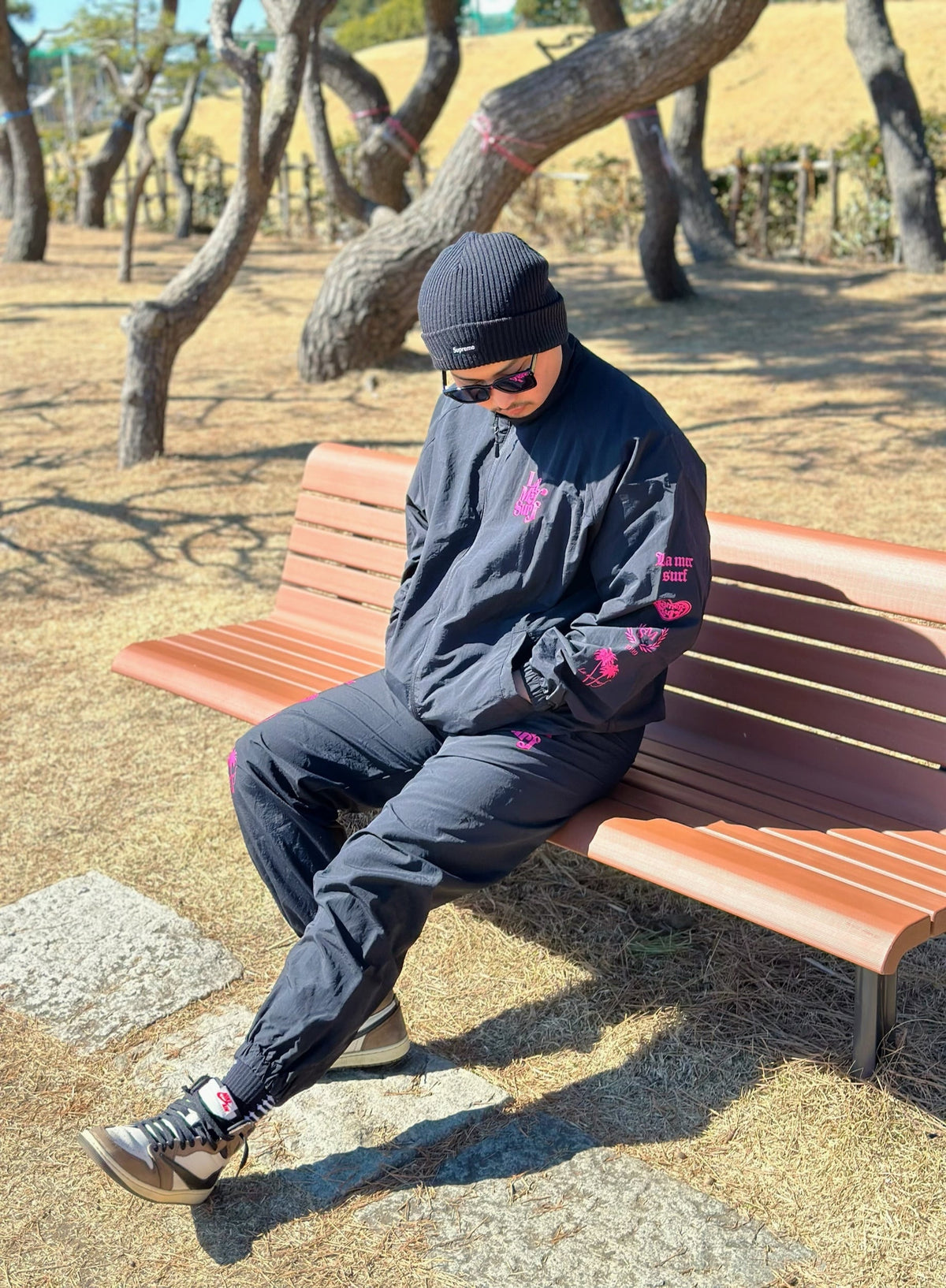 Multi Logo nylon Pants 秋服先行予約