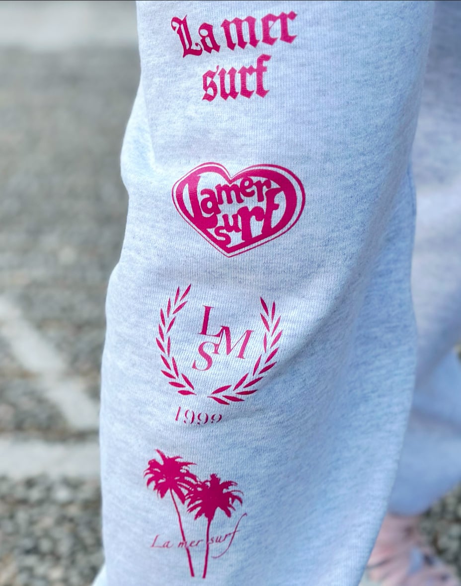 Multi Logo sweat pants 秋服先行予約