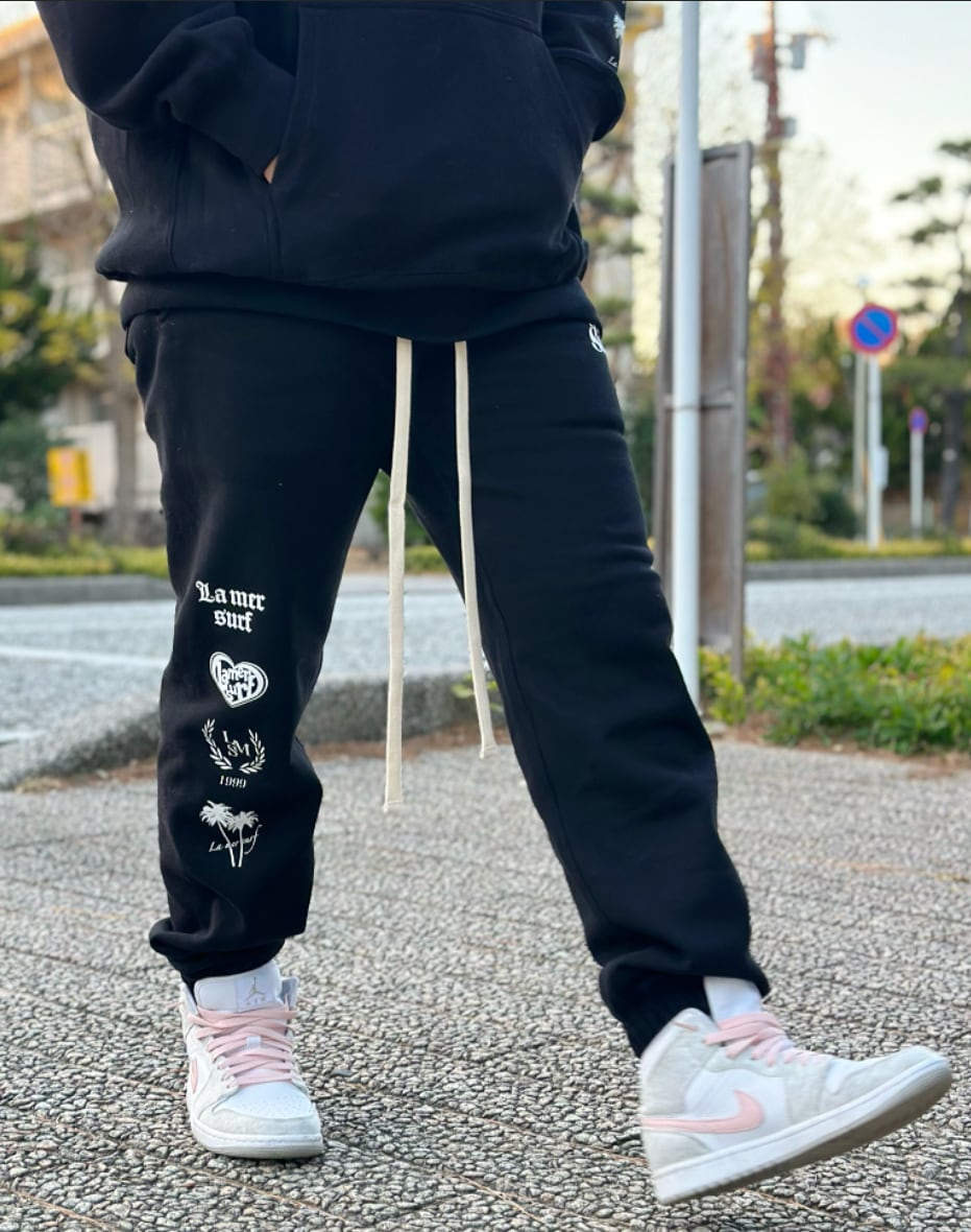Multi Logo sweat pants 秋服先行予約